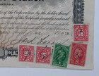 Stock Certificate   1919 Perfection Auto Station 74 Shares By Victor C Hasterlik