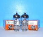 6es8 Ecc189 Nos Ge Radio Amplifier Vintage Audio Vacuum Tubes 2 Valves Tested