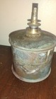 Antique W h  Mcnutt Metal Oil Can  Nyc Fire Department  Fdny
