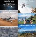 Drone With 4k Camera 5g Gps Fpv Rc Quadcopter App Control Brushless  2 Batteries