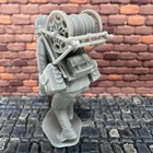 World War 2 German Sapper Cable Reel Toy Soldier Military Resin 1 32 Ww2 Figure