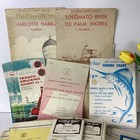 Vintage 35 Maps Nautical Waterway Charts Geological Survey Topo Map Lot Florida 