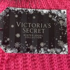 Victoria s Secret Black Pompon Warm Pink Knitted Beanie Winter  Angel Collection
