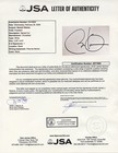 Flawless President Barack Obama Signed Autographed Cut Jsa