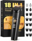 Beard Trimmer For Men  All-in-one Electric Razor   Hair Clipper  Waterproof C   