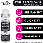 Colorshot Instant Fabric Spray Paint  Permanent Color Spray-on Fabric Paint  3oz