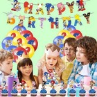 Sonic The Hedgehog Birthday Party Supplies Kits for Kids Birthday Party Decorati