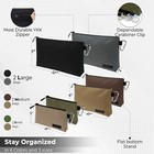 Coreflex 6 Pack Multi Size Small Tool Bag  Multipurpose Zipper Storage Bag