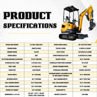 2026 Typhon Terror Xvii Pro 3800lbs Mini Excavator Kubota D902 Engine Side Swing