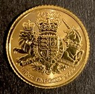 2022 Great Britain  9999 Gold 1 10 Oz Bu   10 Royal Coat Of Arms