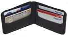 Rfid Blocking Black Money Clip Bifold Wallet Front Pocket Credit Card Holder