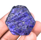 350 00 Ct Natural Nigerian Blue Sapphire Certified Specimen Faceted Rough
