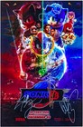 Signed X8 Sonic The Hedgehog 3  Jim Carey keanu Reeves 6 12x18 Framed Poster Psa