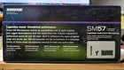 New Genuine Shure Sm57 Cardioid Wired Dynamic Instrument Pro Xlr Microphone