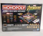 Monopoly Marvel Avengers Edition Board Game  2018  By Hasbro Brand New Sealed