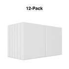 Staples Economy 1  3-ring View Binders White 24 carton 23735 21684vs