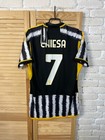 Chiesa  7 Juventus Jersey Home Football Soccer Shirt Adidas Trikot Mens Sz M