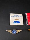 Vintage Alaska American Delta Western Airlines Aopa Wings Pin Badge Lot Of 22