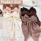 6 Pcs Oversized Hair Bows  Big Bows For Girls And Women  Hair Ribbons