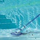 In Ground Automatic Swimming Pool Vacuum Cleaner Hover Climb Wall W  10 Hose Set
