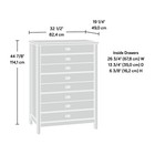 Cottage Road Chest  Soft White Finish
