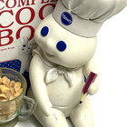 Danbury Mint Pillsbury Doughboy Bookend  complete Cooking Book   Read Full Desc