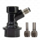 1 4  Mfl Threaded Ball Lock Corny Keg Connector Coupler Set   Hose Barb Sets