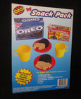 Come Play Toy Snack Pack  oreo Cookies  nabisco Animal Cracker  Pretend Food Nib
