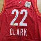 Caitlin Clark Signed Indiana Fever Red Jersey W coa  22 Autographed