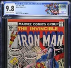 Cgc 9 8 Invincible Iron Man 99  Sal Buscema Classic Art  Rare Only 80 Cgc 9 8 s 