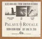 Sumerian Records  palaye Royale - Boom Boom Room  Rare Promo Sticker  16