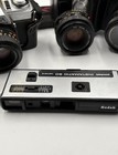 Vintage Camera Lot Minolta Canon Kodak Instamatic 60 Lenses Flash Case