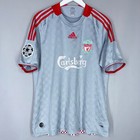 Liverpool 2008 2009 Away Football Shirt Jersey Top Lfc Adidas  8 Gerrard