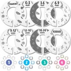 Baby Closet Dividers Boho     Fits 1 5  Rod - Set Of 8 Closet Size Dividers     B   