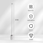 20pcs Hat Pins For Jewelry Making Long Silver Brooch Pin Sticks With 20 Pack 