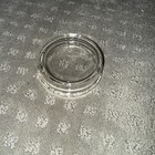 Rare Vintage Tire Ashtray Clear Glass Insert
