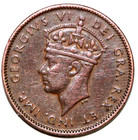 Canada  1942  Newfoundland One Cent  King George Vi       19mm