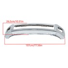 Steel Front Bumper Face Bar Chrome For F-250 F-350 Super Duty Truck 2011-2016