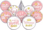 504 Pieces Boy Girl Baby Shower Favors Stickers Mini Kisses Candy Stickers Ch   