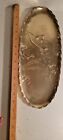 Arthur Armour  Gold Anodized Aluminum Hammered Serving Tray 