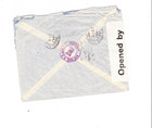 Kappys Brazil 1941 Registered Air Mail Censored Cover Passed By Customs  H6