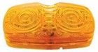 16 Leds Amber Lens Tiger Eye Double Bubble Led Light For Kenworth Up 38191 Each
