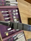 Vintage 1930 Oneida Community Plate Noblesse Silverplate Flatware Set In Chest