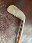 Antique Hickory Wood Shaft Aj Reach By Spalding Wide Groove 2r Mid Iron Golf Clu