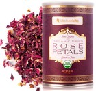 Organic Dried Red Rose Petals 4oz - Food Grade Organic Edible Rose Petal  