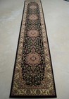 Long Runner Traditional Oriental Black Area Rug   free Shipping  