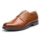 Men s Classic Dress Oxford Derby Shoes Lace Up Formal Cap Toe Lace-up Shoes