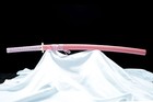 Pink Sharp Japanese Samurai Katana Sword 1095 Steel Clay Tempered Real Hamon
