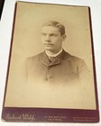 Rare Antique Victorian American William Myers Washington Dc Cabinet Card Photo 