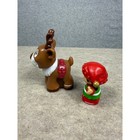 Fisher Price Little People Elf   Reindeer